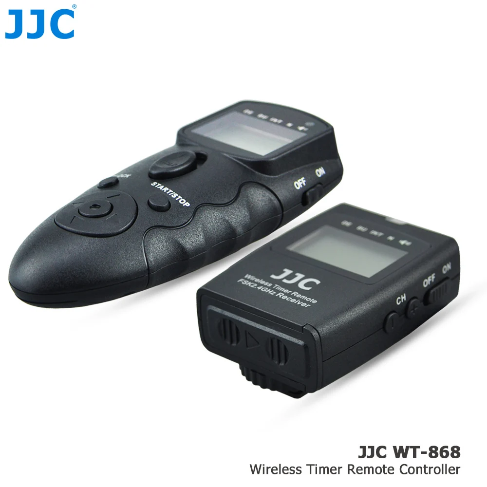 JJC DSLR 2.4GHz 56 Channels RF Wireless Timer Remote Control for CANON EOS 7D Mark II/EOS 5D Mark II/EOS 1D Mark IV/G1X MarK II