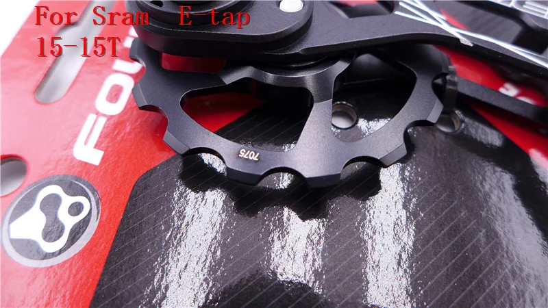 Система FOURIERS OSPW из сплава для SRAM Red/Force/Rival/E-tap, дорожный велосипед, задний привод, негабаритный шкив, колесный керамический подшипник