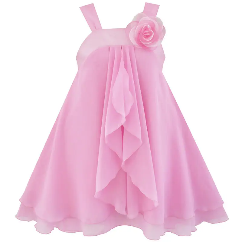 Sunny Fashion платья для девочек новогодние костюмы Онлайн Недоуздок Цветок
