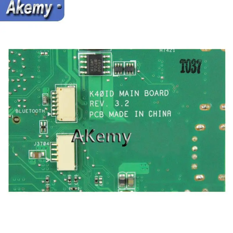 Amazoon K40IE/K40ID материнская плата для ноутбука ASUS K40ID K40IE K40I X8AI оригинальная 8 * Память 1