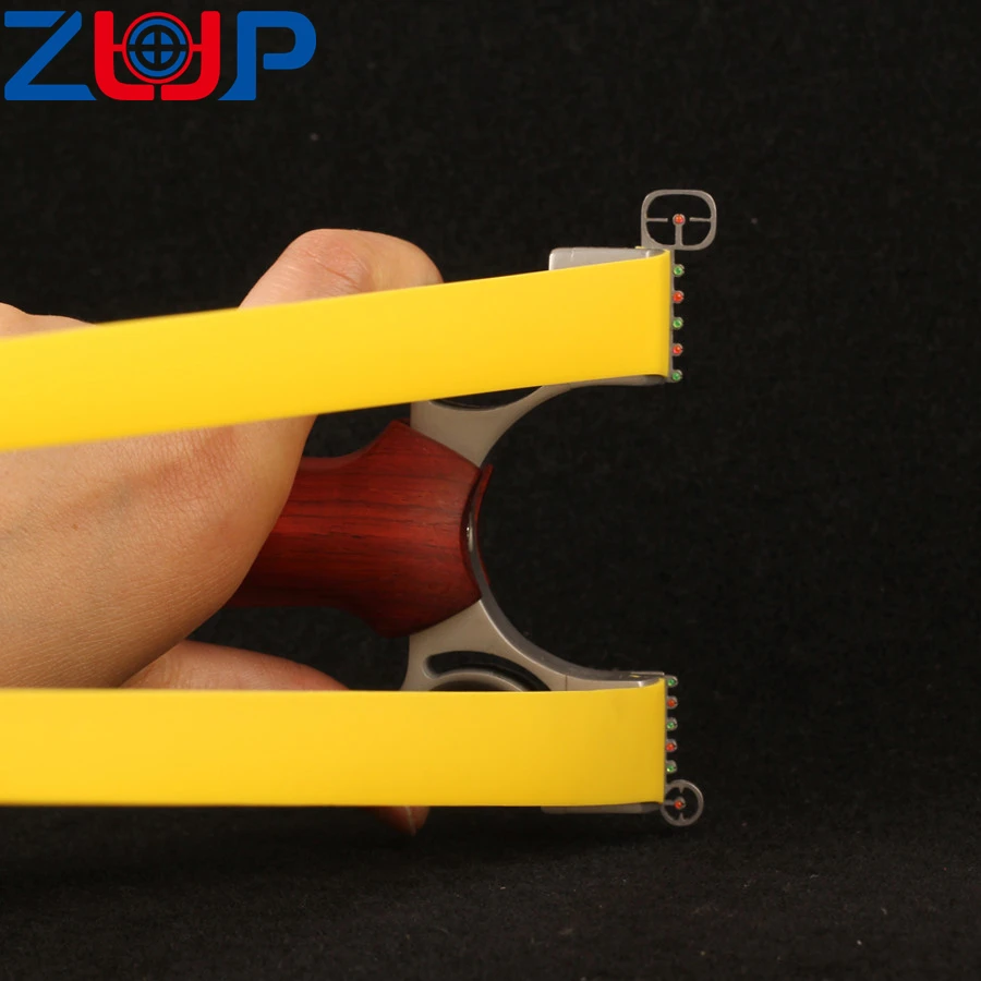 Мощная охотничья Рогатка из нержавеющей стали профессиональная розового дерева