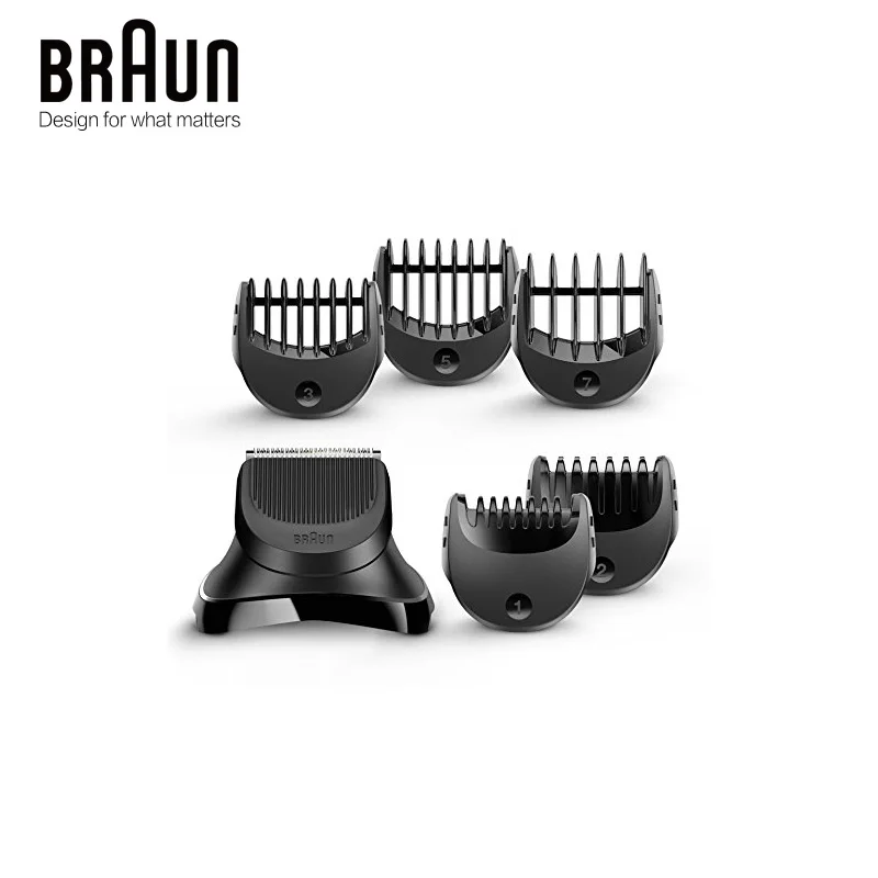 Braun Series 3 электробритва, триммер для бороды, 1 шт.+ 5 расчесок BT32, сменная бритвенная головка