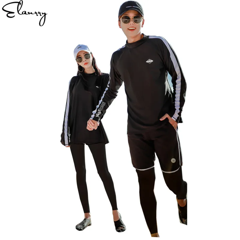 Леди Новое поступление Купальник с длинным рукавом серфинг костюмы пара Surf