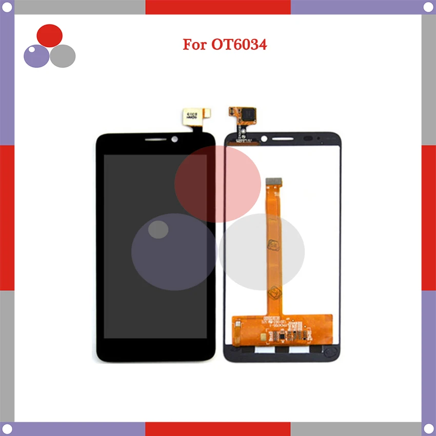 ЖК дисплей 4 7 дюйма для Alcatel One Touch Idol S OT 6034R 6034Y 6034 OT6034 детали замены|Экраны