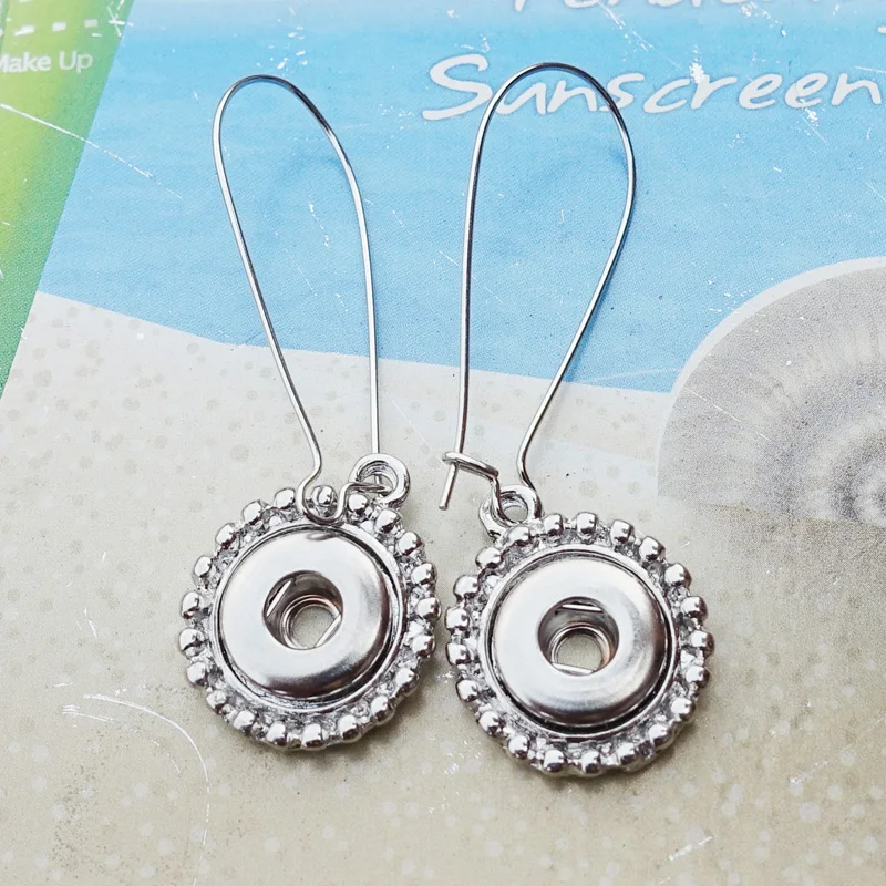 Металлические 12 мм оснастки серьги-кнопки крючки для почек серьги ювелирные