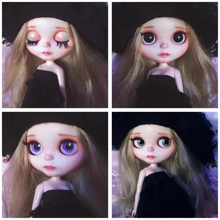 12 дюймовая кукла BJD NeoBlythe светлая кудрявая длинная хиар Обнаженная Blythe