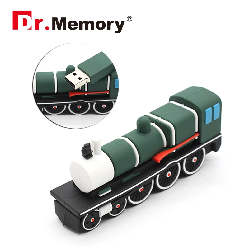Новый классный мультяшный USB флэш накопитель мини модель поезда 4 ГБ 8 16 32