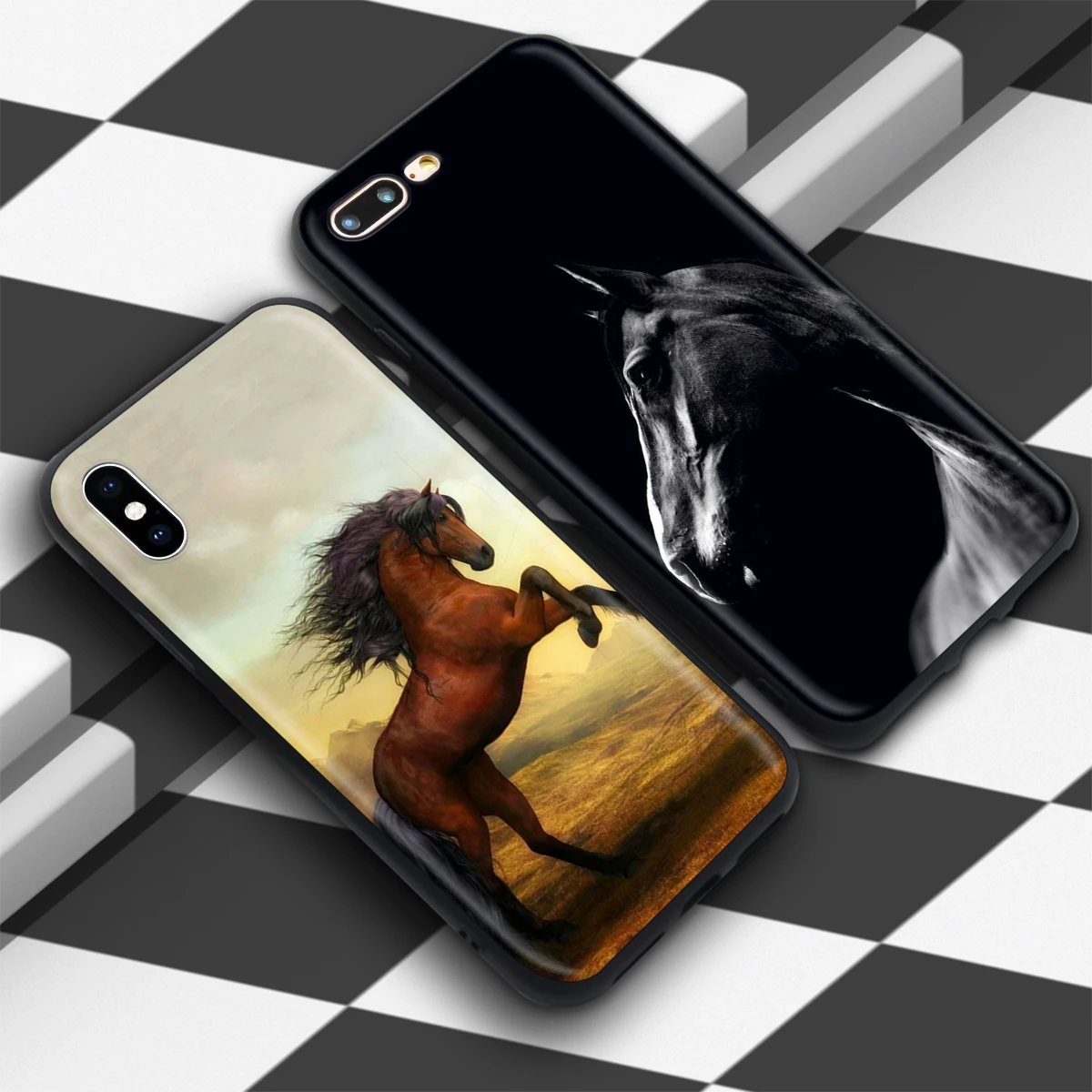 Чехол Lavaza с изображением лошади для iPhone 12 mini 11 Pro XS Max XR X 8 7 6 6S Plus 5 5s se | Мобильные