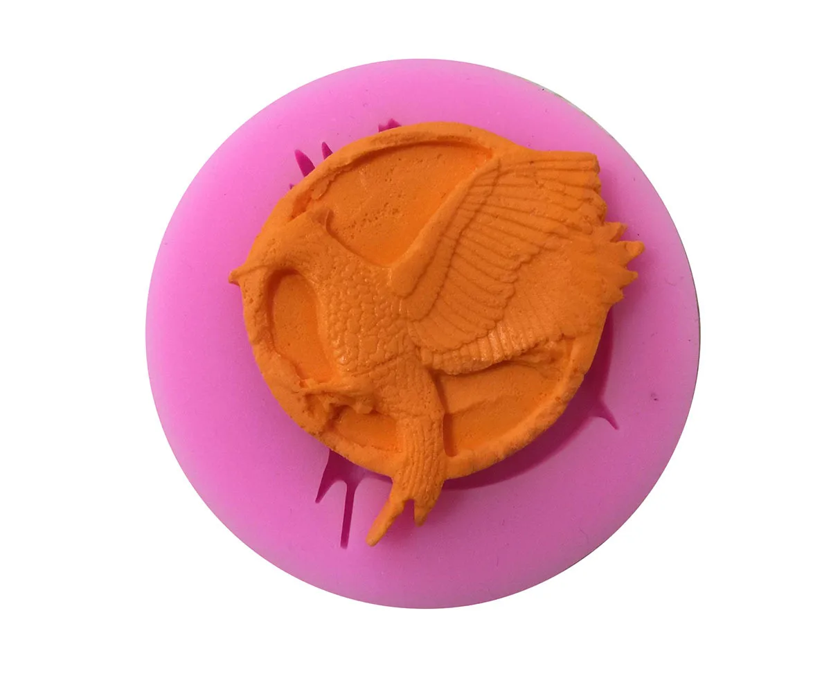 3D силиконовые формы милые птицы украшения Торта Помады Sugarcraft Торт Формы для