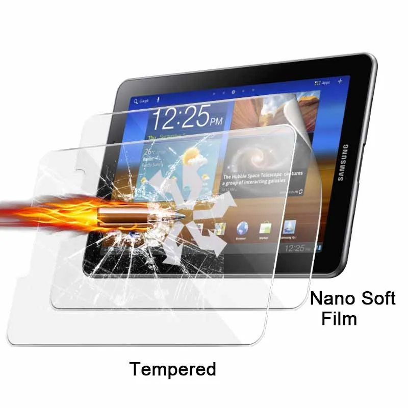 1 шт. Противоударная Защитная пленка для экрана Samsung Galaxy P6800 7 &quotTAB