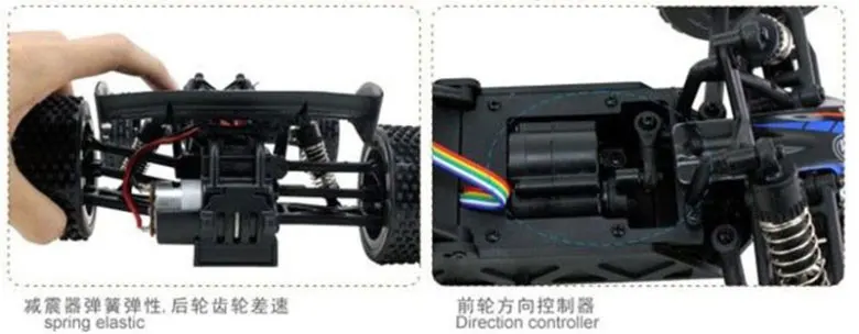 Wltoys L959 1:12 Масштаб дистанционного управления RC гоночный автомобиль внедорожный 40-50 км/час готов к работе лучший подарок для ребенка vs L202
