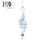 Подвесной Кристалл H  D, ангел-хранитель, окно, Ловец Солнца, радуга, 38 мм, сосулька, призма, кулон