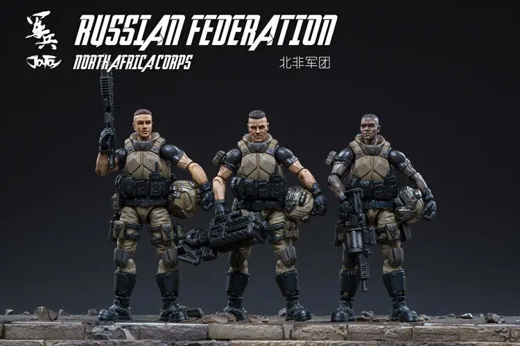 1/18 JOYTOY солдат фигурки русские FENEDATION военная модель игрушки Набор для