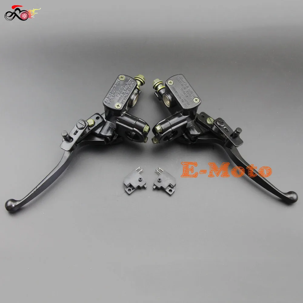 Гидравлический тормозной рычаг левый и правый с тормозным переключателем для