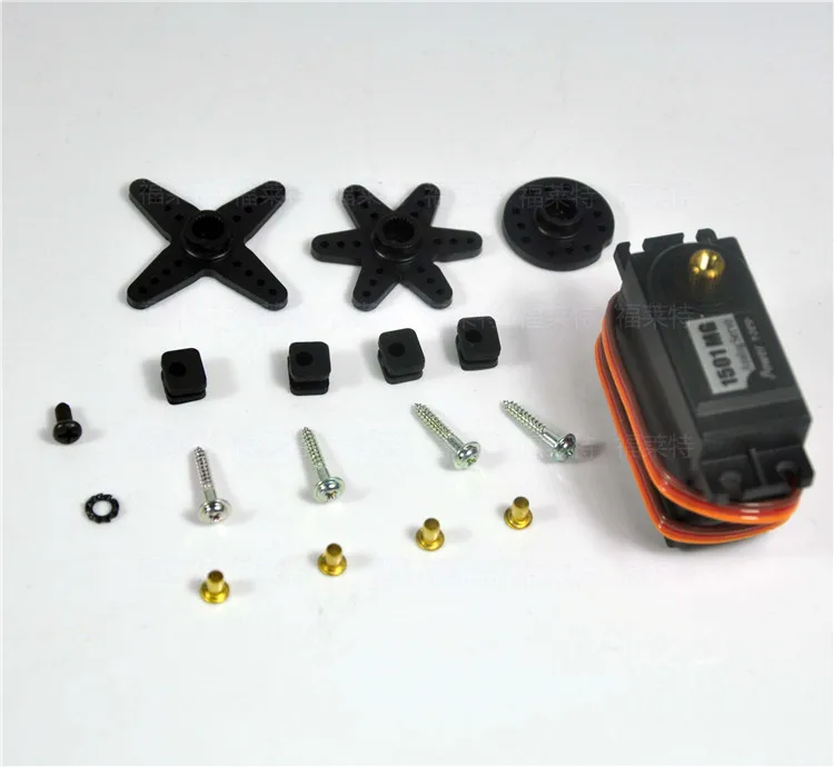 

Power HD-1501MG High Torque Analog Servo 17kg/cm 1.14s Copper Gear For 1:10 1:8 RC Cars Robot