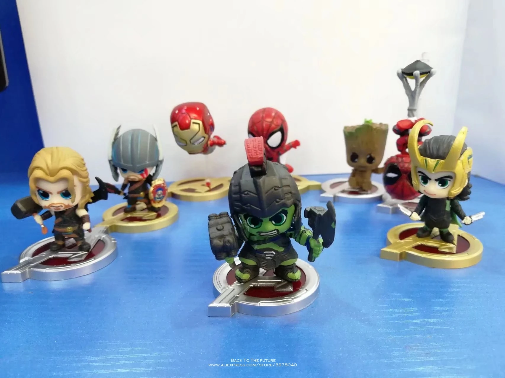 Disney с принтами &quotMarvel&quot &quotМстители Железный человек Локи Тора Халка 8 шт./компл.