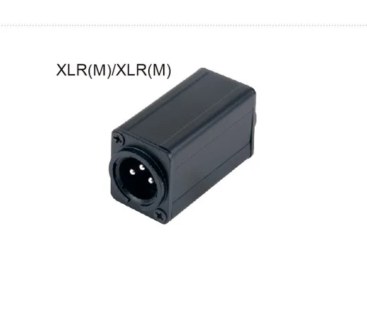 

40pcs/ lot high qualiy XLR male socket to XLR male socket audio Adaptor