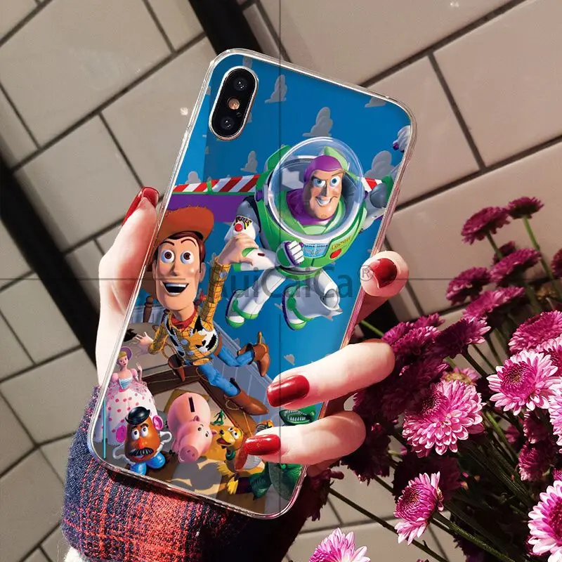 Ruicaica Toy Story4 Новинка чехол для телефона Fundas iPhone 5 5Sx 6 7 plus 8 Plus X XS MAX XR|Чехлы-накладки| |