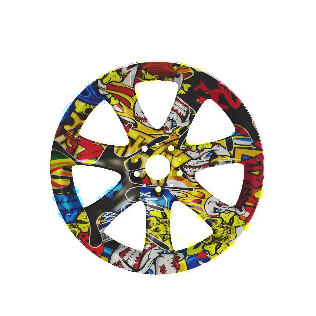 50x100 см мотоцикл уникальный дизайн ПВА Гидрографический водный перевод