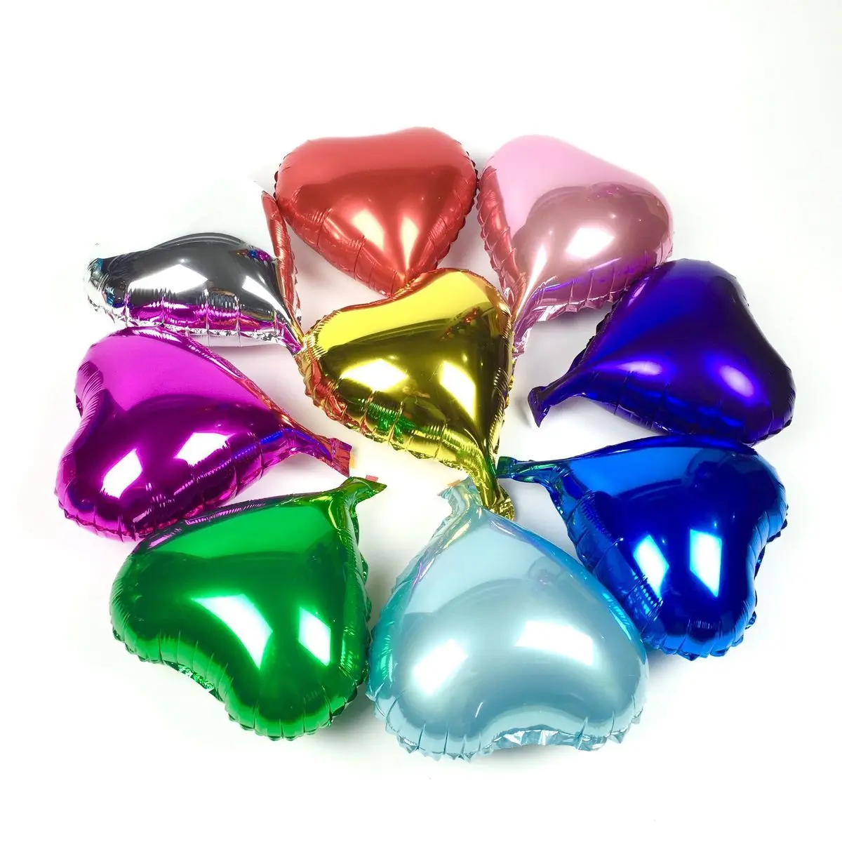 3 шт. 10-дюймовые воздушные шары со звездами и сердцами Свадебные Воздушные из