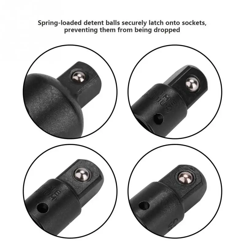 4 шт. торцевые адаптеры из хромованадиевой стали редукторы для ударных