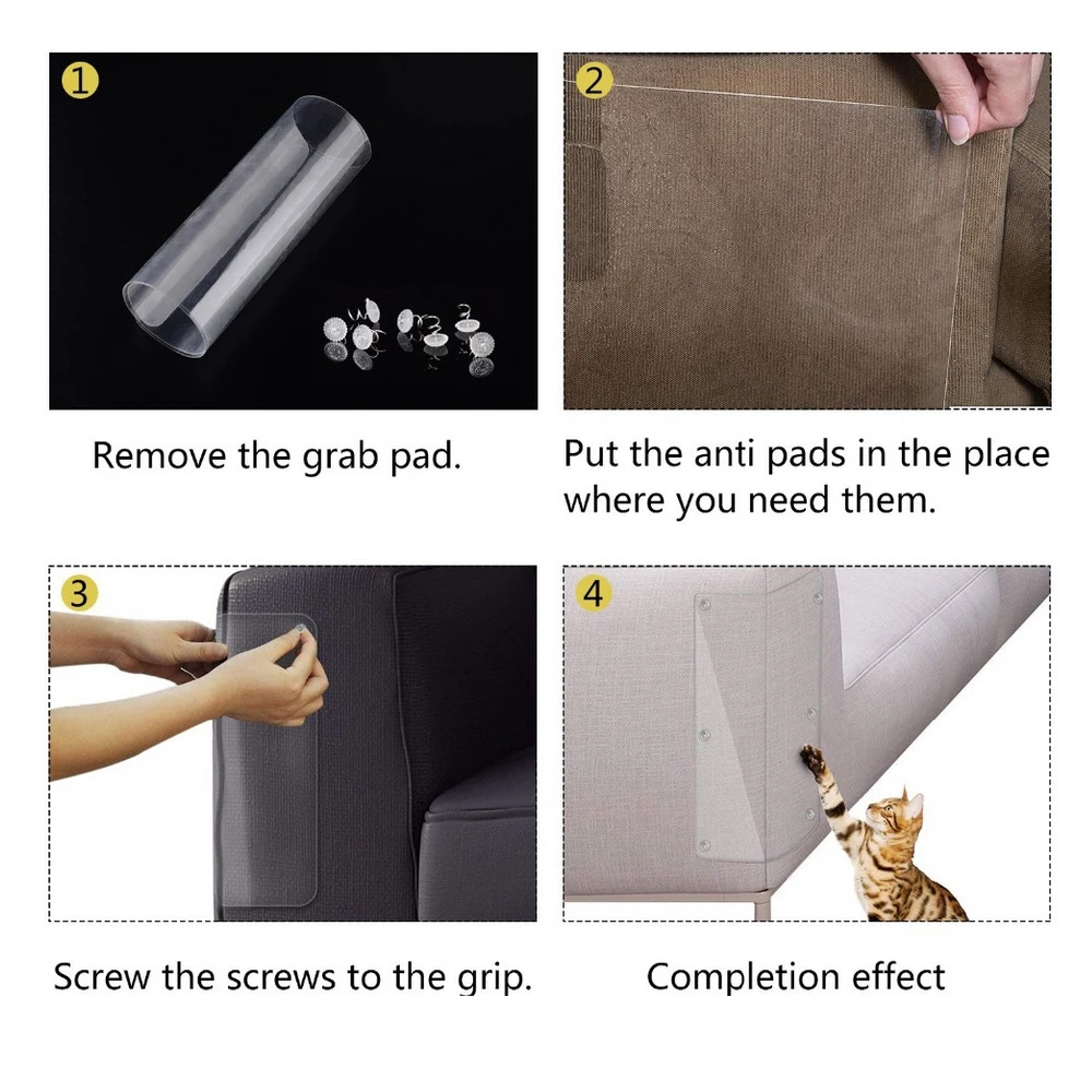 2 шт. Когтеточка для кошек домашняя кота защитный коврик кошки мебель защита
