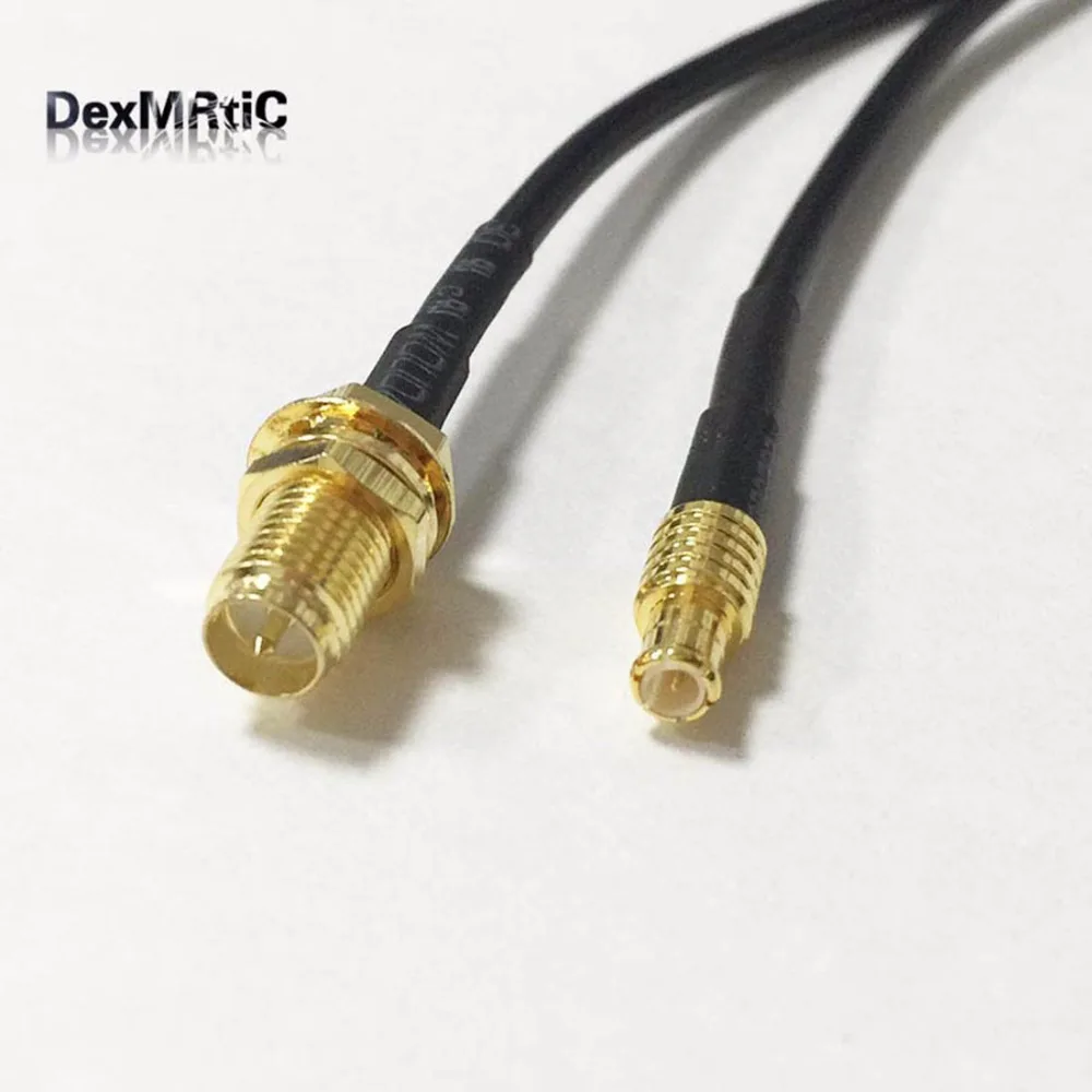 Новинка розетка переходник с внутренней резьбой штекер MCX RG174 30 см/50 см/100 см 1