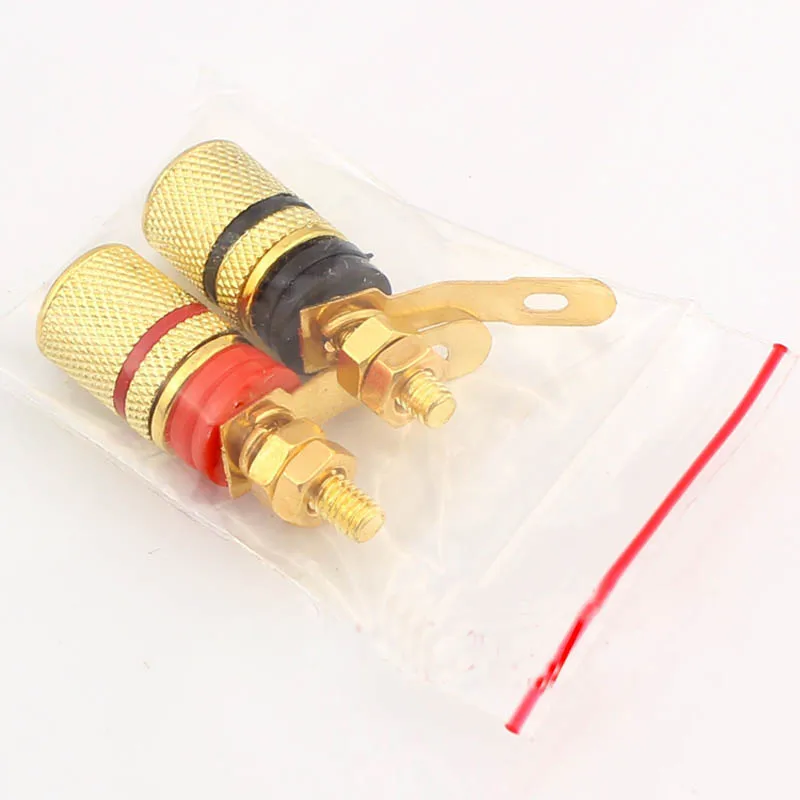 5 пар позолоченных переплетенных элементов внешний адаптер стереотерминал