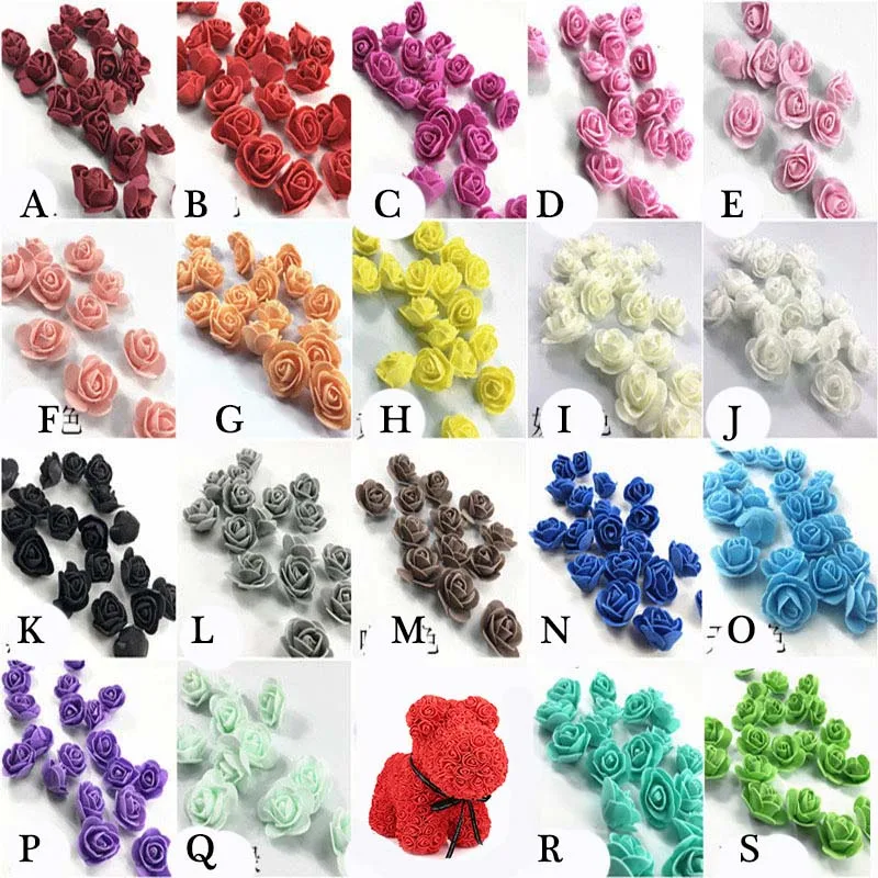 choose color 2 2 вида мультяшная Роза собака Искусственные цветы декоративный цветок собака рождественские подарки для женщин подарок на день Святого Валентина игрушки для щенка - Цвет: choose color 2