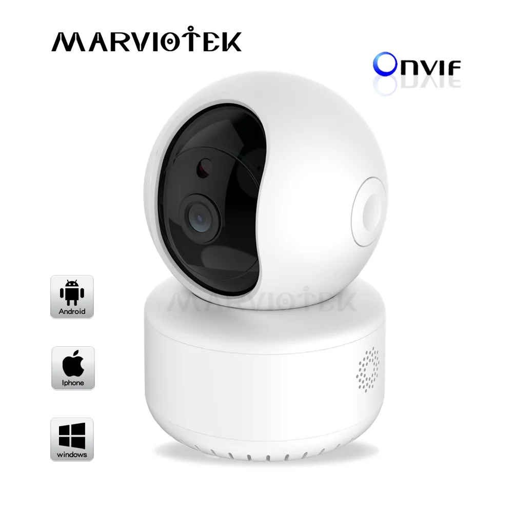 Автоматическое отслеживание IP камера WiFi видеонаблюдение домашний монитор