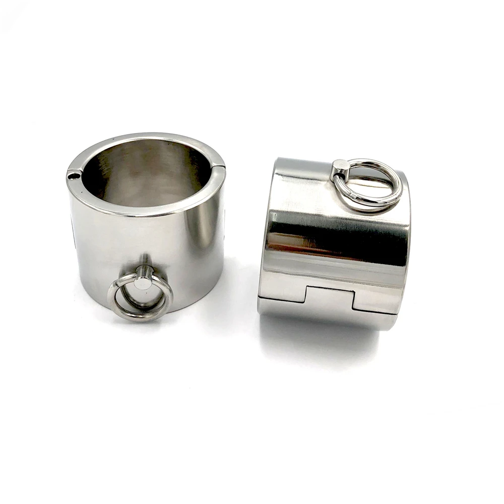 Каблук высотой 6 см Шлем-бандаж из нержавеющей стали браслет наручные манжеты