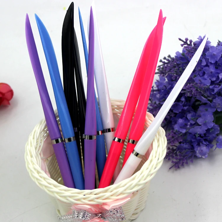 40 шт./лот шариковая ручка в форме ножа синего цвета для Express Logistics Transport Courier YZB00005 |