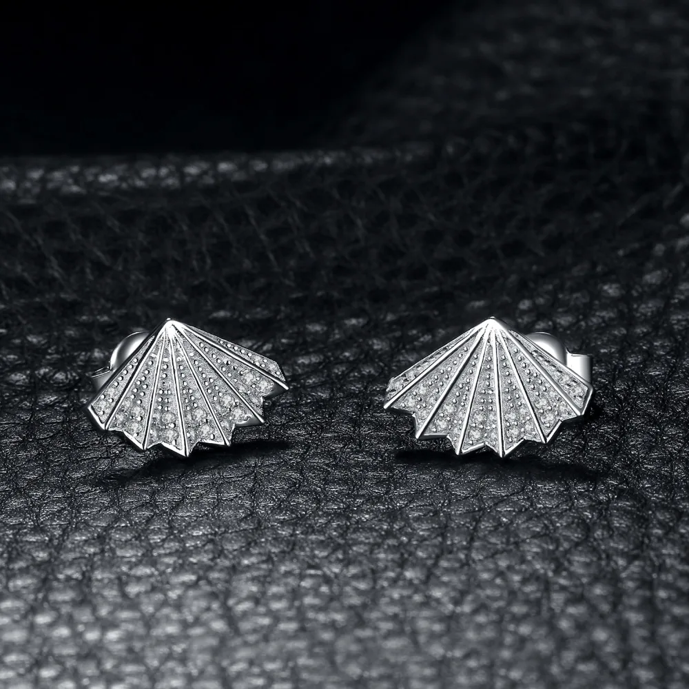 JewelryPalace веер 0.2ct кубического циркония серьги серебро 925 Изящные ювелирные подарок