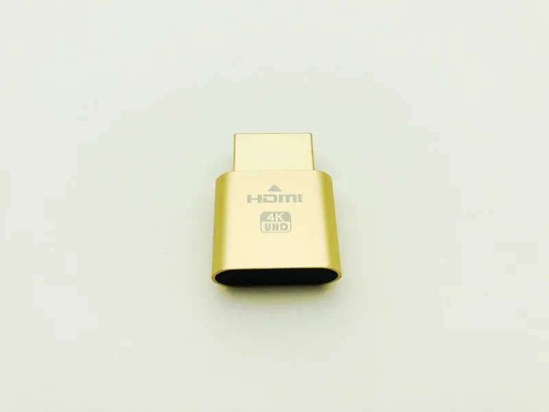 Адаптер Виртуального дисплея VGA HDMI 1 4 DDC EDID пустышка Безголовый эмулятор