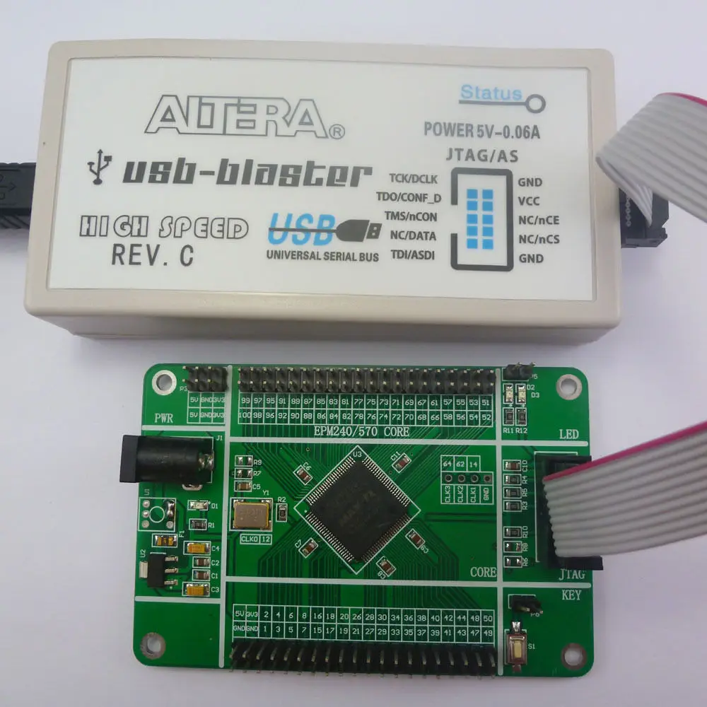 

Epm240 Altera Core Fpga Cpld Development Core Board Jtag & Usb Blaster Download