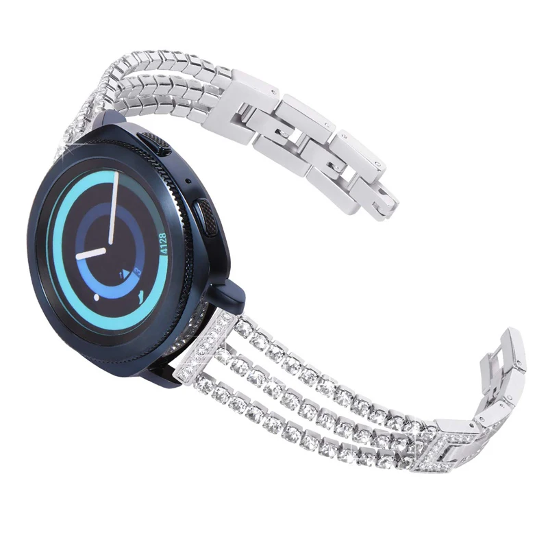 20mm/22mm strap for Samsung Galaxy 46mm Gear S3 Frontier active 42mm S2 classic huawei watch gt watch band metal bracelet