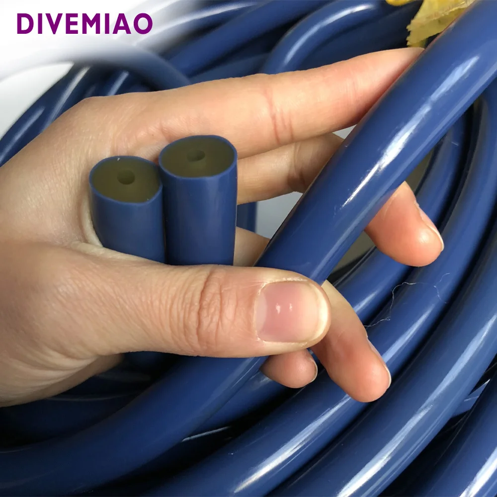 DIVEMIAO 5/" Подводная охота группа слинг синий красный черный 16 мм натуральный чистый латексный пистолет резиновая трубка