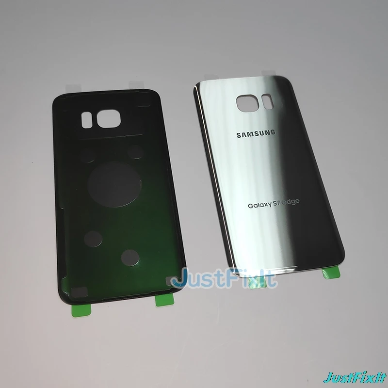 Задняя крышка батарейного отсека для SAMSUNG Galaxy S7 edge G935F стеклянная | Мобильные
