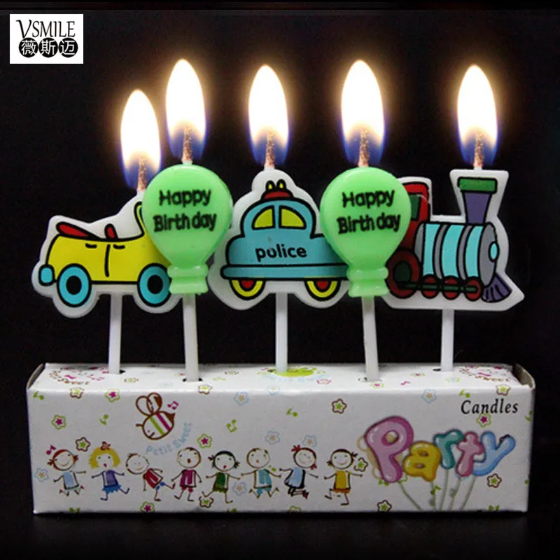 5 шт. воздушные шары с поездом полицейский автомобиль автобус такси