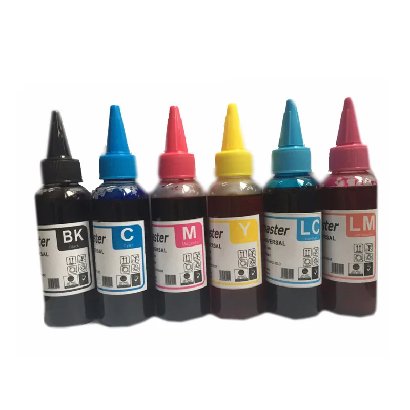 

vilaxh 600ML Water Dye Ink For HP 363 177 02 11 82 84 85 for hp Photosmart C5180 C6170 C6175 C6180 C6183 C6185 C6188 printer