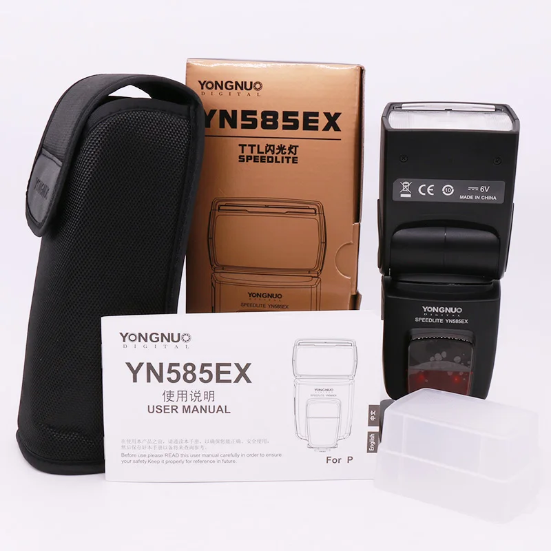 YONGNUO YN585EX P ttl Speedlite GN58 Беспроводной вспышки для Pentax Камера AF 360FGZ AF540FGZ II K3II K 5 7 k 70 50
