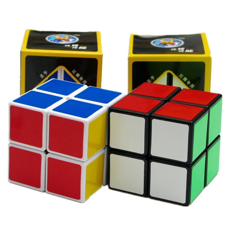 ShengShou 2 слойный высококачественный магический куб профессиональные 2x2 кубики Magico