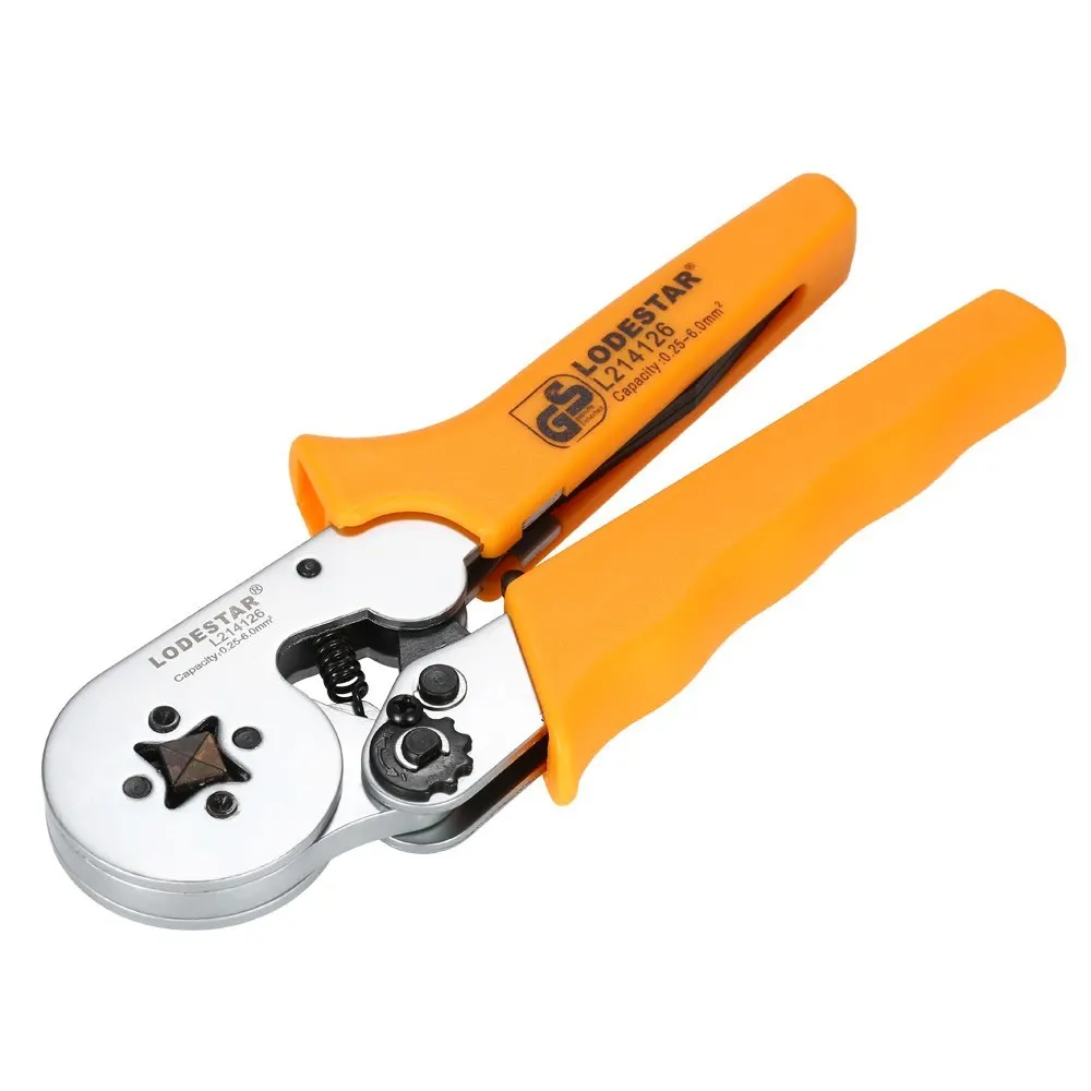 Профессиональные Обжимные щипцы для обжима проводов обжимной инструмент 24 ~ 10 AWG