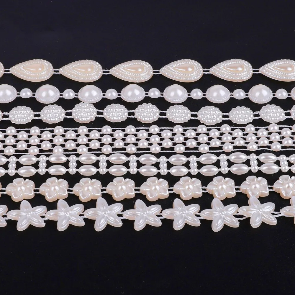 Бусины из АБС-пластика под жемчуг разных размеров отделка цепочки для сделай сам