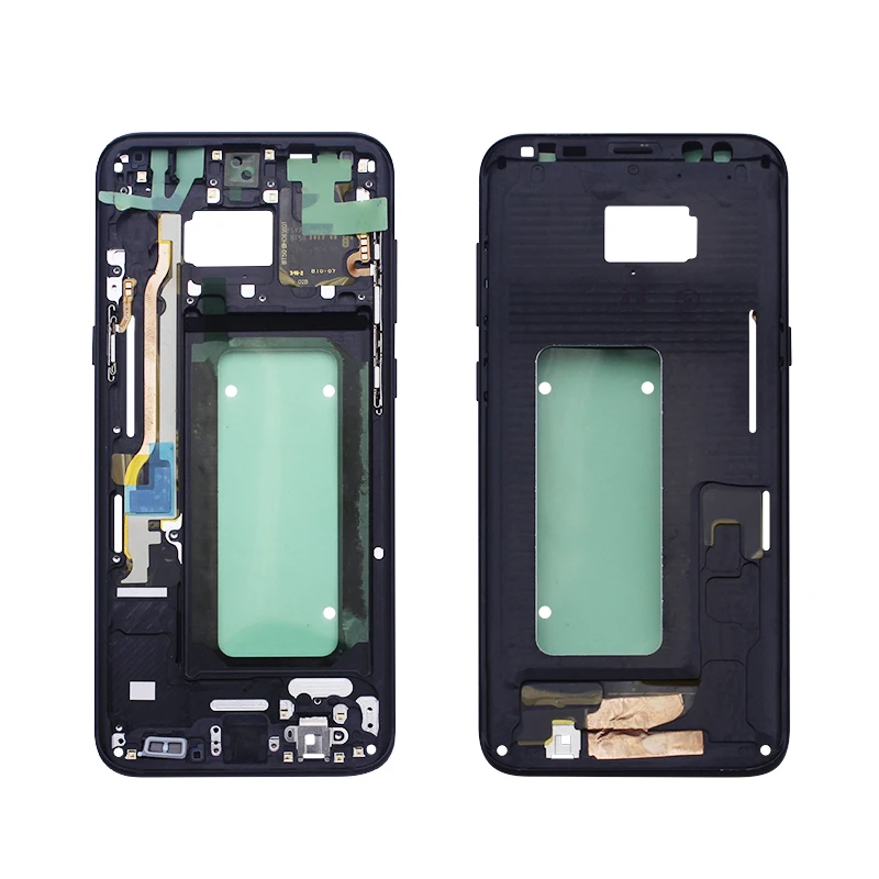 Netcosy для samsung S8 G950 S8 Plus G955 пластина средней рамы с ободком Крышка корпуса Замена для samsung S9 G960 S9 Plus G965