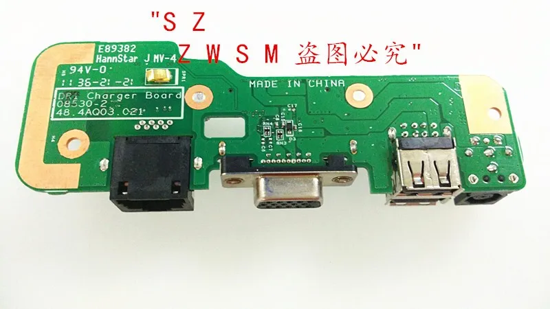 Подлинная Новая Бесплатная доставка DC разъем питания USB порт зарядное устройство