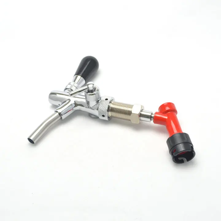 Регулируемый кран для домашнего пивоварения с жидким штифтовым замком бочонок