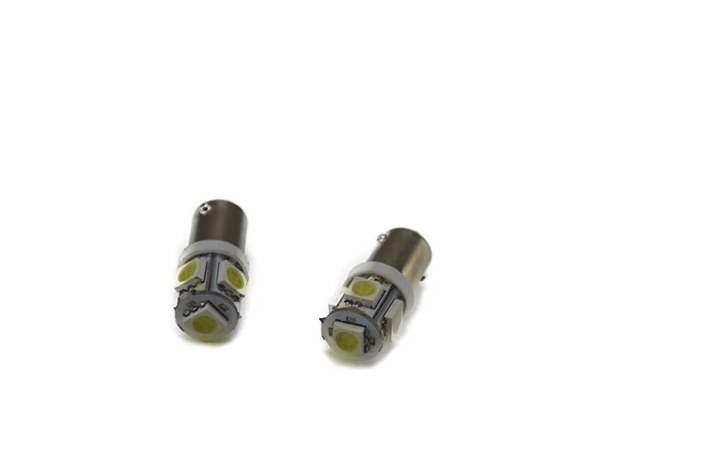 10 шт. BA9S 5 SMD 5050 LED автомобильные лампы для фар DC 12 В белый T4W 64111 182 1445 автомобильная