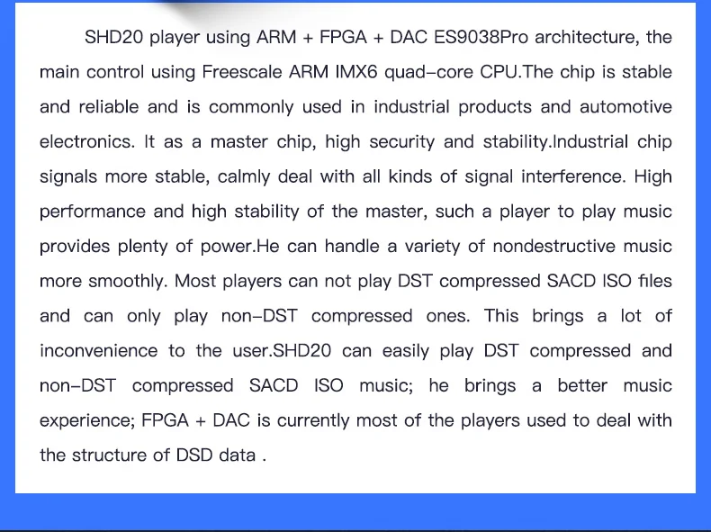XRK SHD20 HIFI Цифровой аудио плеер ES9038Pro ЦАП поддерживает DSD SACD ISO