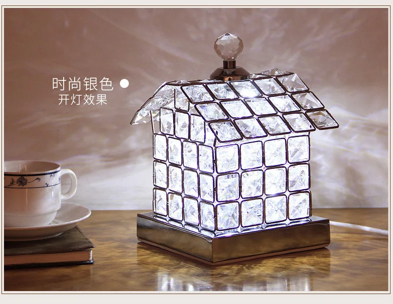 Новинка 2016 настольная лампа украшение для жилых помещений освещение кристалл SMD